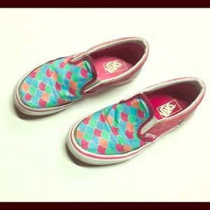 Vans Classic Slip On - Pink Mermaid Scales